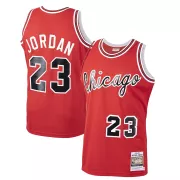 Men's Chicago Bulls Michael Jordan #23 Mitchell & Ness Red 1984 Road Authentic Jersey - thejerseys