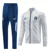 Marseille White Jacket Training Kit 2022/23 For Adults - thejerseys