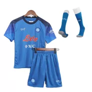 Kid's Napoli Home Jerseys Full Kit 2022/23 - thejerseys