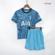 Kid's Tottenham Hotspur Third Away Jerseys Kit(Jersey+Shorts) 2022/23 - thejerseys