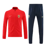 Portugal Red Jacket Training Kit 2022 For Adults - thejerseys