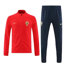 Portugal Red Jacket Training Kit 2022 For Adults - thejerseys