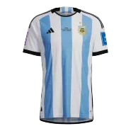 Argentina Home Soccer Jersey World Cup 2022 Final Edition - Player Version - thejerseys