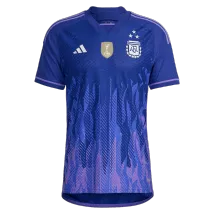 Argentina Away Soccer Jersey World Cup 2022 Champion Edition - Player Version - thejerseys