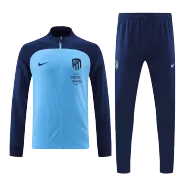 Atletico Madrid Blue Jacket Training Kit 2022/23 For Adults - thejerseys