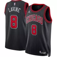 Men's Chicago Bulls Zach LaVine #8 Nike Brand Black 22/23 Swingman Jersey - Statement Edition - thejerseys