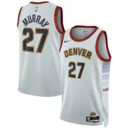 Men's Denver Nuggets Jamal Murray #27 Nike White 22/23 Swingman Jersey - City Edition - thejerseys