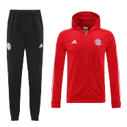 Bayern Munich Red Hoodie Training Kit 2022/23 For Adults - thejerseys