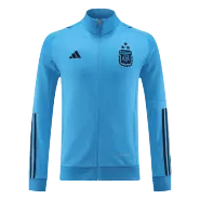 Argentina Blue Track Jacket 2022/23 For Adults Three Stars - thejerseys