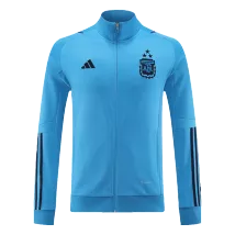 Argentina Blue Track Jacket 2022/23 For Adults Three Stars - thejerseys