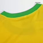 Brazil Home Retro Soccer Jersey 1970 - thejerseys