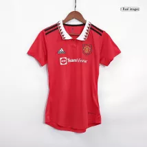 Women's Manchester United Home Soccer Jersey 2022/23 - thejerseys