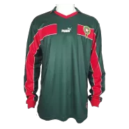 Morocco Home Retro Long Sleeve Soccer Jersey 1998 - thejerseys