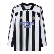 Newcastle Home Retro Long Sleeve Soccer Jersey 2003/04 - thejerseys