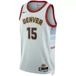 Discount Denver Nuggets Nikola Jokic #15 White Swingman Jersey 22/23 - City Edition - thejerseys