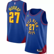 Men's Denver Nuggets Jamal Murray #27 Jordan Brand Blue 2022/23 Swingman Jersey - Statement Edition - thejerseys