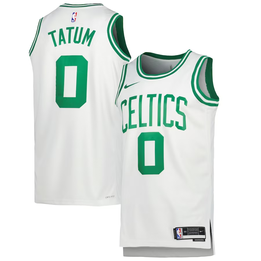 Men's Boston Celtics Kevin Garnett #5 White Swingman Jersey - Icon