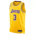 Men's Los Angeles Lakers Anthony Davis #3 Gold Swingman Jersey 22/23 - Icon Edition - thejerseys