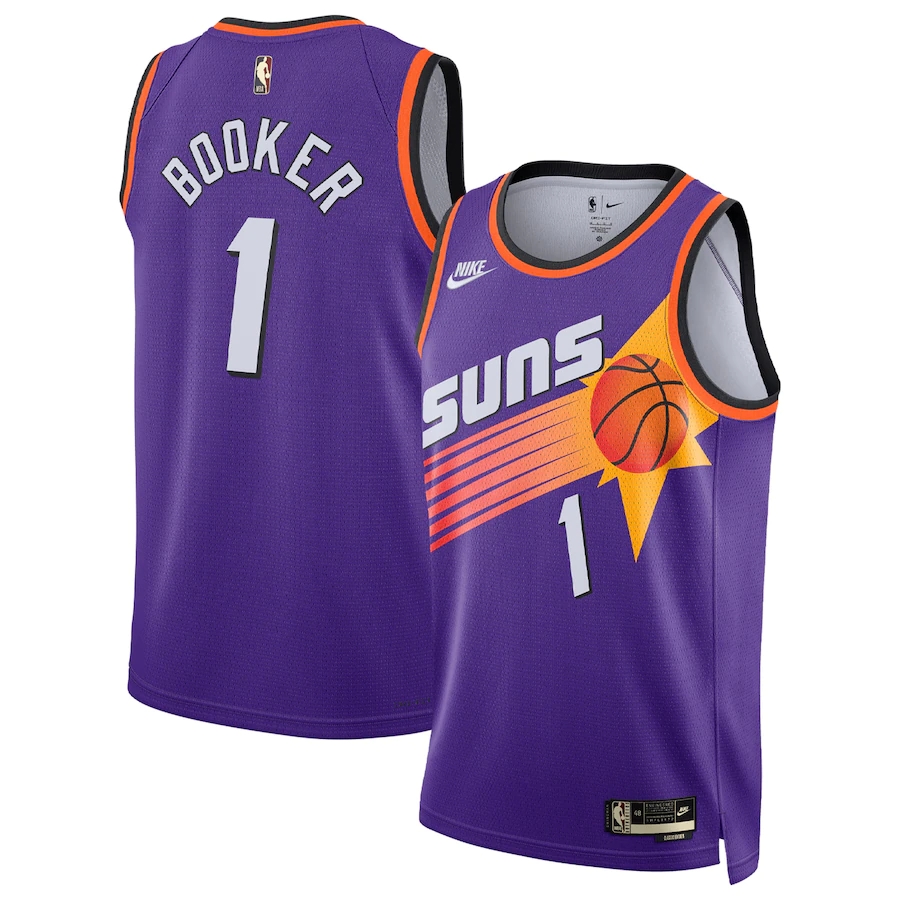 Phoenix Suns uniforms through the years