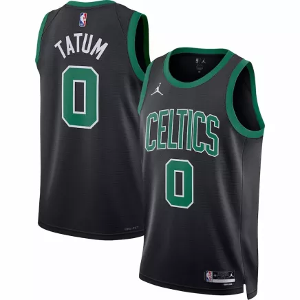 Men's Boston Celtics Jayson Tatum #0 Jordan Brand Black 2022/23 Statement Edition Swingman Jersey - thejerseys