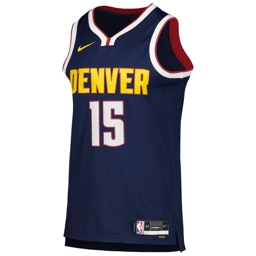 Denver Nuggets Nikola Jokic #15 Navy Blue Nike Swingman NBA Jersey Size 50  