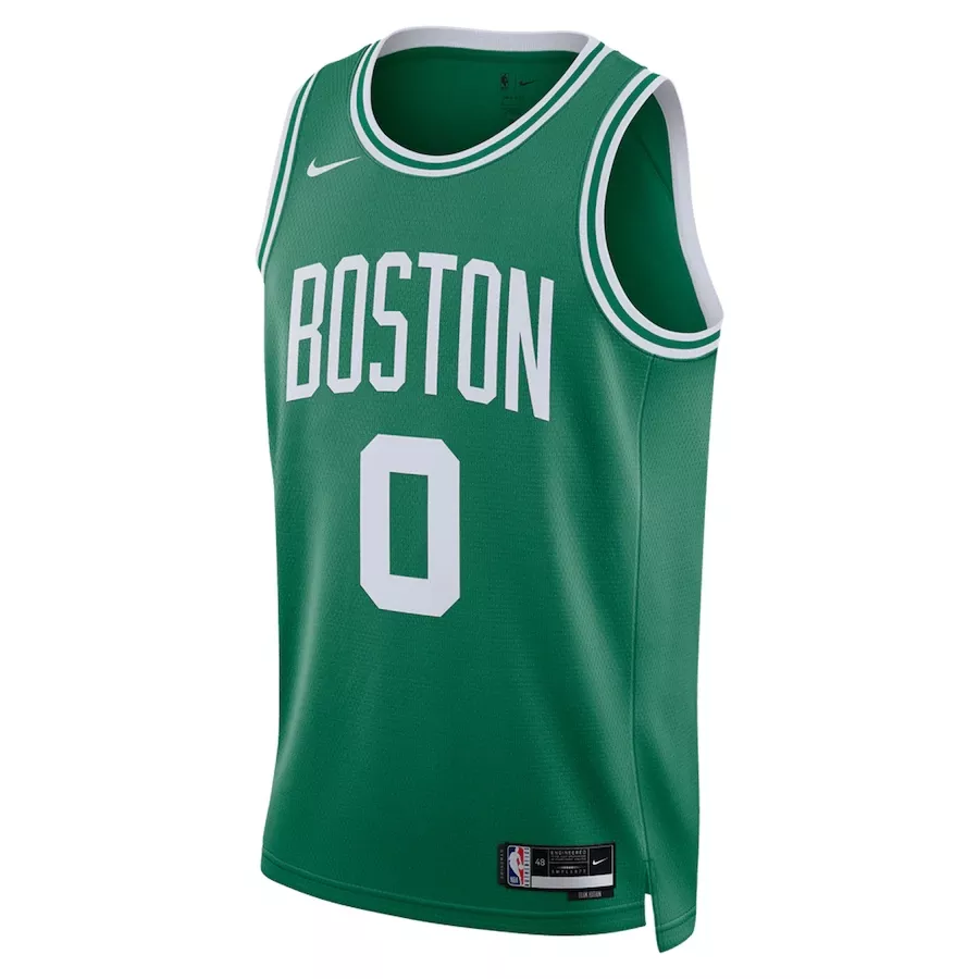 Men's Boston Celtics Jayson Tatum Green Swingman Jersey 2022/23 - Icon Edition - thejerseys