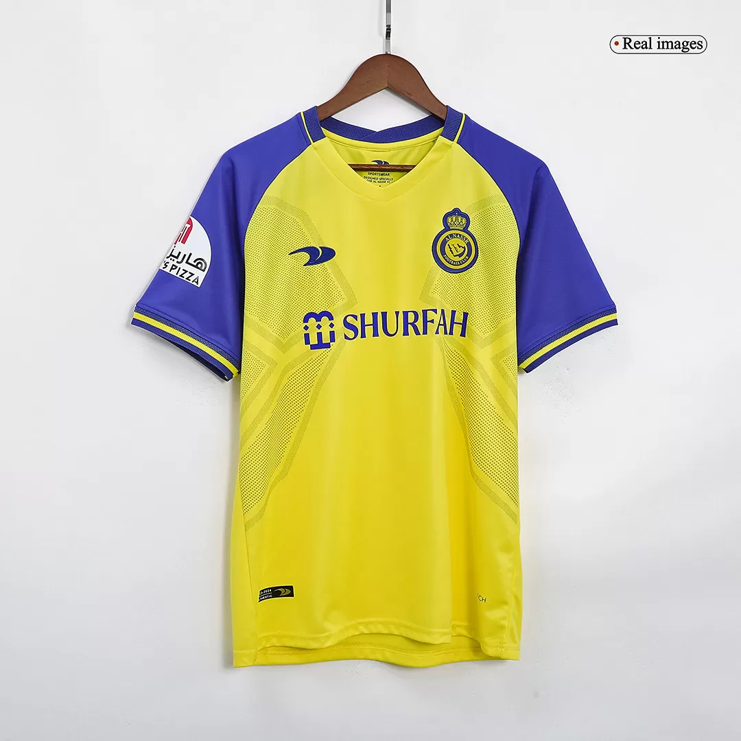 Men's Al Nassr Home Jersey 2022/23 - Fans Version - thejerseys