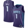 Men's Charlotte Hornets LaMelo Ball #1 Purple Swingman Jersey 22/23 - Statement Edition - thejerseys