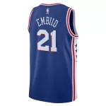 Discount Joel Embiid #21 Blue Swingman Jersey 22/23 - thejerseys