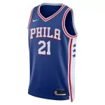 Discount Joel Embiid #21 Blue Swingman Jersey 22/23 - thejerseys