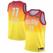 Men's Luka Doncic #77 Jordan Brand Orange 2023 NBA All-Star Game Swingman Jersey - thejerseys