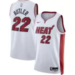 Men's Miami Heat Jimmy Butler #22 White Swingman Jersey - Association Edition - thejerseys
