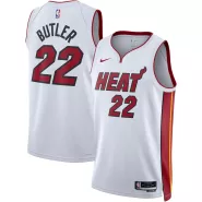 Men's Miami Heat Jimmy Butler #22 White 22/23 Swingman Jersey - Association Edition - thejerseys