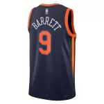 Men's New York Knicks RJ Barrett #9 Navy Swingman Jersey 22/23 - Statement Edition - thejerseys