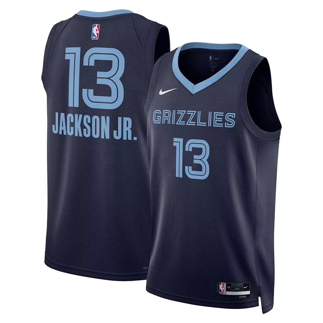 Men's Memphis Grizzlies Jaren Jackson Jr. #13 Navy Swingman Jersey 2022/23