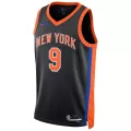Men's New York Knicks RJ Barrett #9 Black Swingman Jersey 22/23 - City Edition - thejerseys