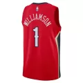 Men's New Orleans Pelicans Zion Williamson #1 Red Swingman Jersey 22/23 - thejerseys