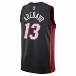 Men's Miami Heat Bam Adebayo #13 Black Swingman Jersey 22/23 - Icon Edition - thejerseys