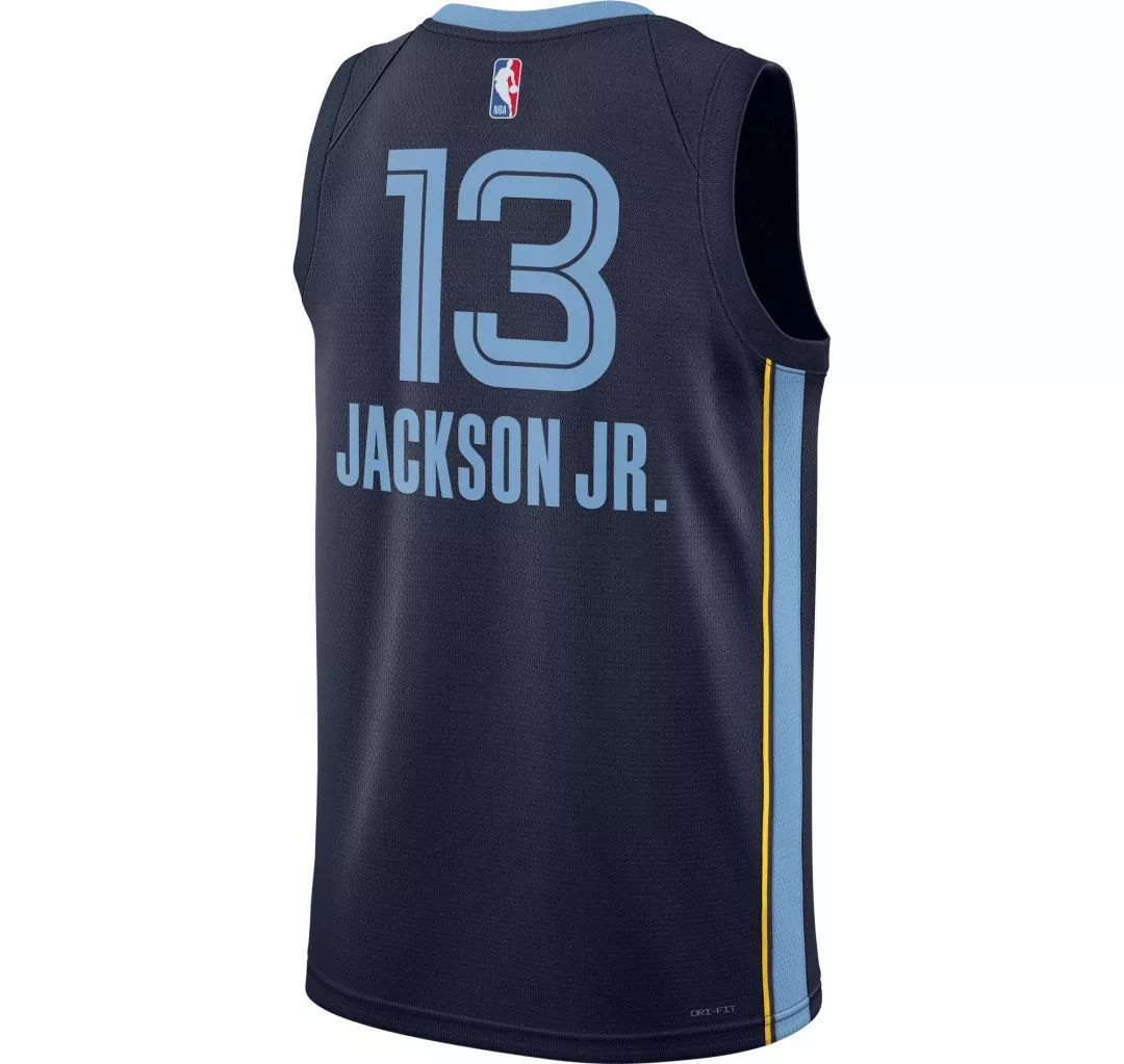 Men's Memphis Grizzlies Jaren Jackson Jr. #13 Navy Swingman Jersey 2022/23 - thejerseys