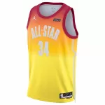 Men's All Star Bucks Antetokounmpo #34 Orange All-Star Game Swingman Jersey 2022/23 - thejerseys