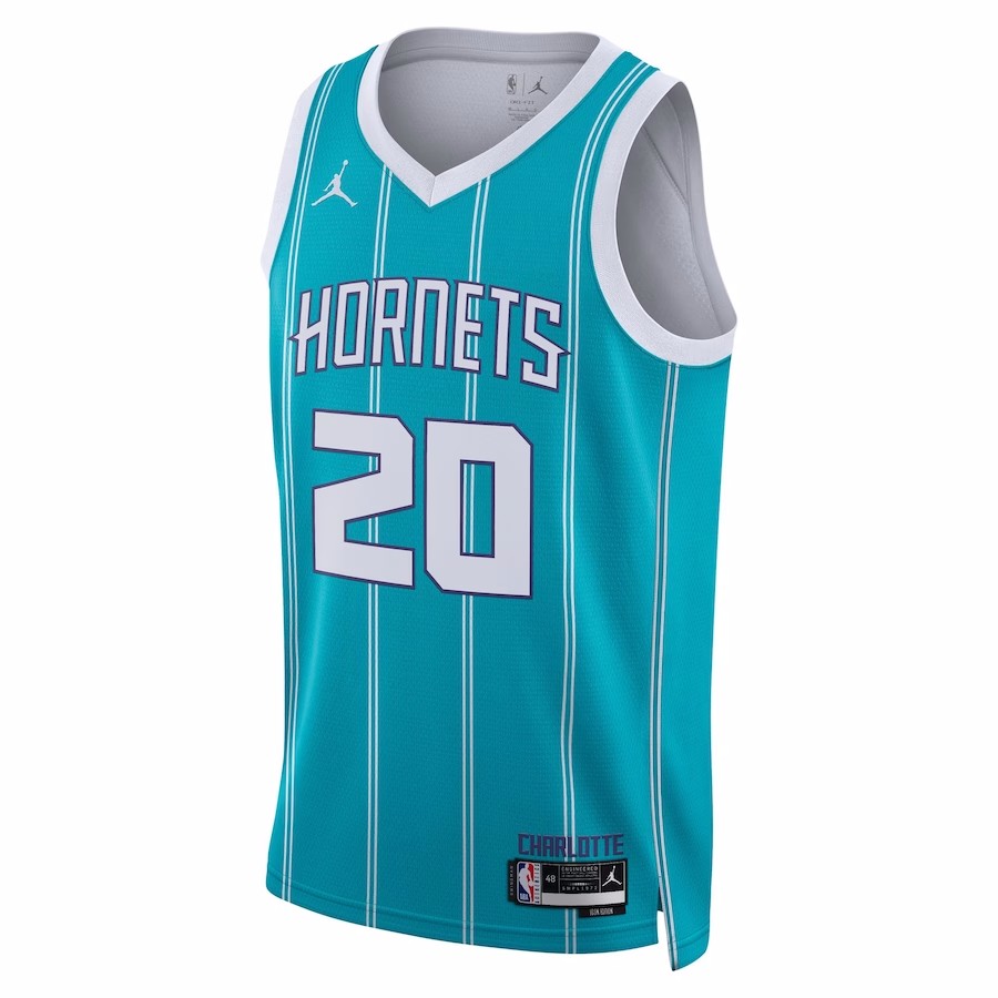 NEW 2021-22 Lamelo Ball #2 Charlotte Hornets Jordan Men's City Edition  Jersey