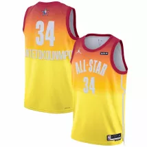 Men's Giannis Antetokounmpo Jordan Brand Orange 2023 NBA All-Star Game Swingman Jersey - thejerseys