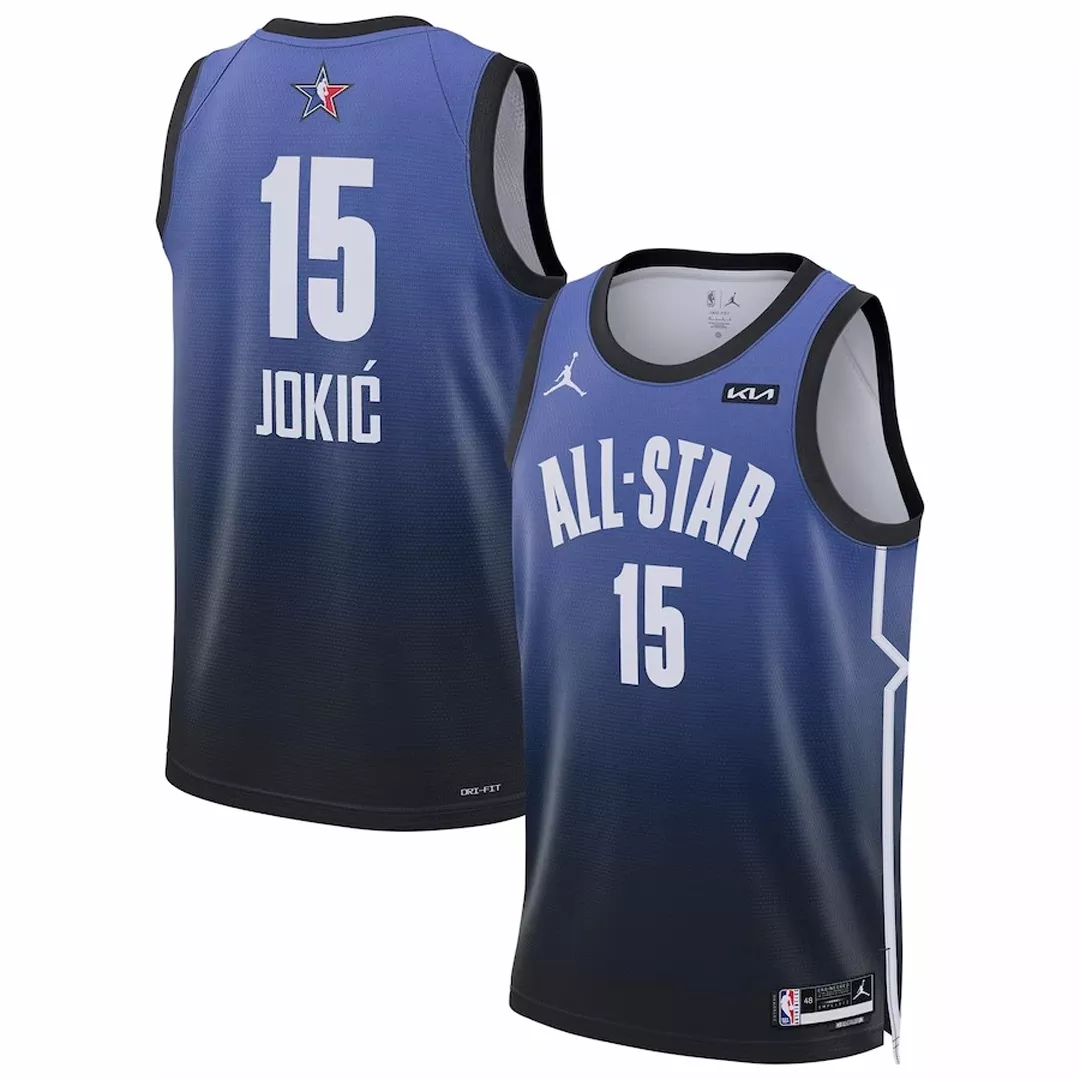Men's All Star Nikola Jokic #15 Blue All-Star Game Swingman Jersey 22/23