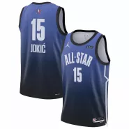 Men's All Star Nikola Jokic #15 Blue All-Star Game Swingman Jersey 22/23 - thejerseys