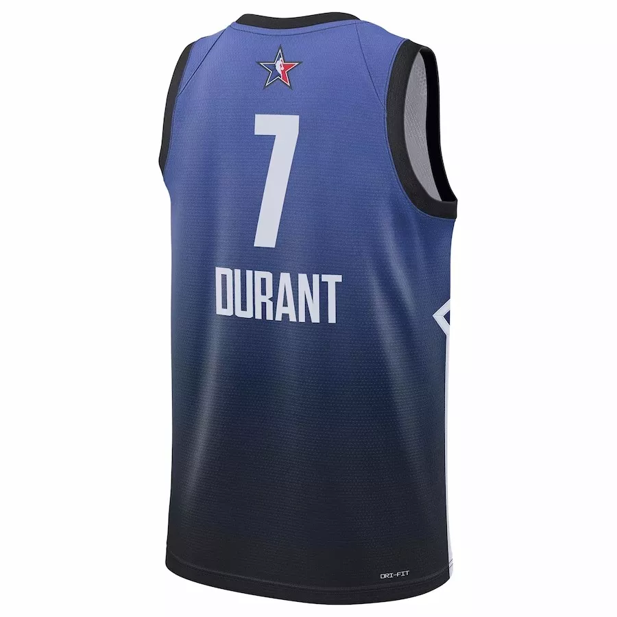 Men's All Star Kevin Durant #7 Blue All-Star Game Swingman Jersey 22/23 - thejerseys