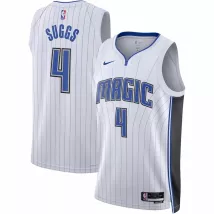 Men's Orlando Magic Jalen Suggs #4 Nike White 2022/23 Swingman NBA Jersey - Association Edition - thejerseys
