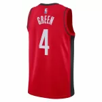 Men's Houston Rockets Jalen Green #4 Red Swingman Jersey 2022/23 - Icon Edition - thejerseys