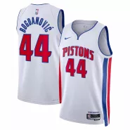 Men's Detroit Pistons Bojan Bogdanovic #44 Nike White 2022/23 Swingman Jersey - Association Edition - thejerseys