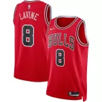 Men's Chicago Bulls Zach LaVine #8 Red Swingman Jersey 22/23 - Icon Edition - thejerseys