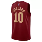 Men's Cleveland Cavaliers Darius Garland #10 Wine Swingman Jersey 22/23 - Icon Edition - thejerseys
